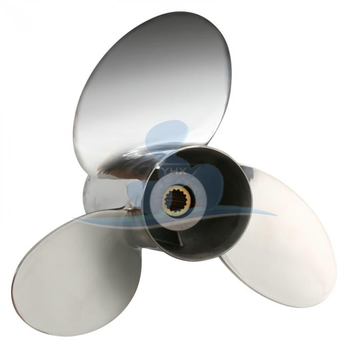 SGS BV Stainless Steel Boat Propeller High Performance Outboard Props 6EC-45978-20-00
