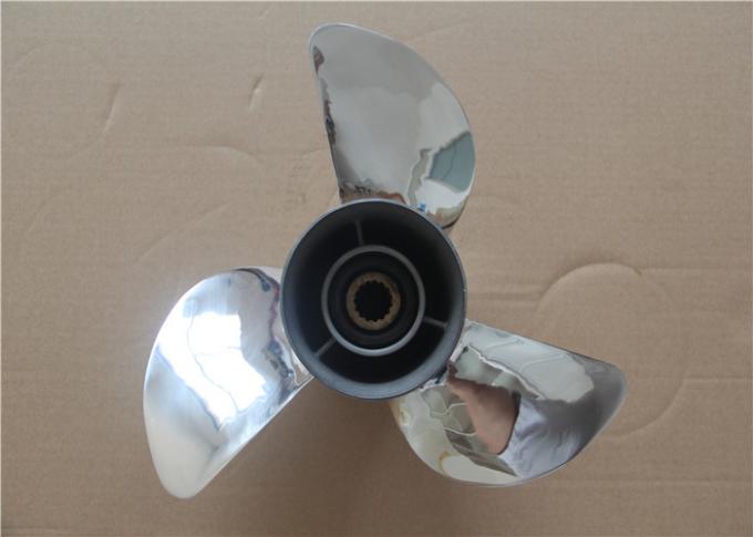 60-115HP 3 Blade Stainless Steel Boat Propeller 17" Pitch 688-45930-01-98