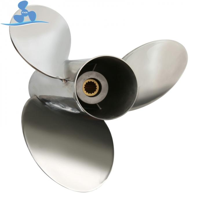 5 1/2 X 17 Pitch Stainless Steel Boat Propeller 150-300 Hp Stainless Outboard Props
