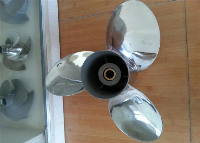 5 1/2 X 17 Pitch Stainless Steel Boat Propeller 150-300 Hp Stainless Outboard Props