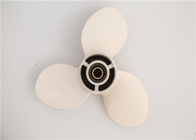 3 Blades Outboard Motor Propeller Replacement For Yamaha , 9 1/4x12-J Size