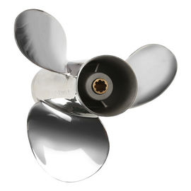 China 9 1/4X10-J Stainless Steel Boat Propeller , Outboard Stainless Steel Propellers supplier