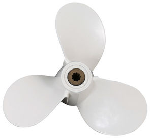 China Professional 3 Blade Boat Propeller 15 Spline With Right Rotation supplier