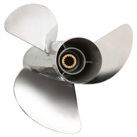China 60-115HP 3 Blade Stainless Steel Boat Propeller 17&quot; Pitch 688-45930-01-98 supplier
