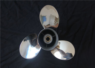 China 9 1/4x11-J Outboard Engine Propellers , Stainless Steel Props For Yamaha Outboards supplier