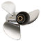 2 / 4 Strock Stainless Steel Boat Propeller For Yamaha Engine 60-115 Hp supplier