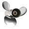 9 1/4X10-J Stainless Steel Boat Propeller , Outboard Stainless Steel Propellers supplier