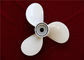 Custom Speed Boat Propeller 115 Hp 3 Blades With 11 1/2x11-H Size supplier