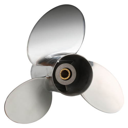 15 1/2x17 Stainless Steel Propeller For Outboad Boat Motor 150-300HP