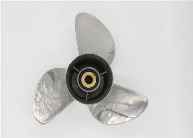 3 Blades Boat Engine Propeller , Yamaha Stainless Steel Propellers