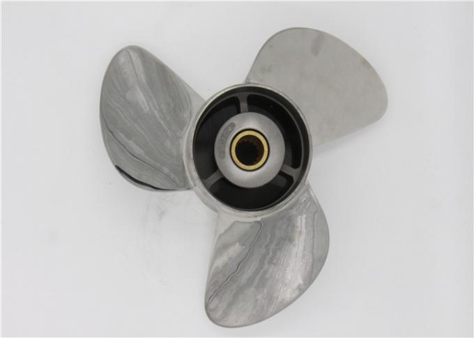 3 Blades Boat Engine Propeller , Yamaha Stainless Steel Propellers