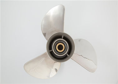 China 3 Blades Boat Engine Propeller , Yamaha Stainless Steel Propellers supplier