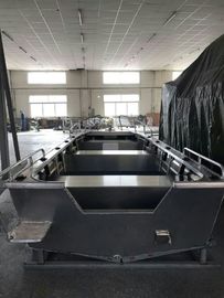 China 14 Feet All Welded Aluminum Boats , Aluminum Craft Boats 1.5M Height supplier