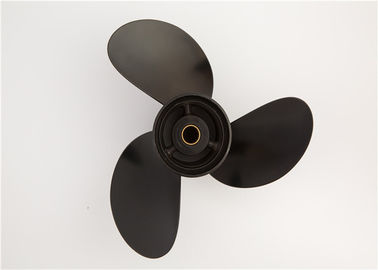 China 3b2w64517-1 Black Aluminium Boat Propellers For Tohatsu Outboard Engine supplier
