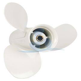 China 3 Blade Aluminum Outboard Boat Propellers , Yamaha Replacement Propellers supplier