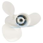 China 3 Blade Aluminum Outboard Boat Propellers , Yamaha Replacement Propellers company