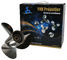 2 / 4 Strock Stainless Steel Boat Propeller For Yamaha Engine 60-115 Hp supplier