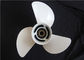 High Performance Folding Boat Propeller , Boat Motor Prop 13x17 Pitch supplier