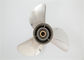3 Blades Boat Engine Propeller , Yamaha Stainless Steel Propellers supplier